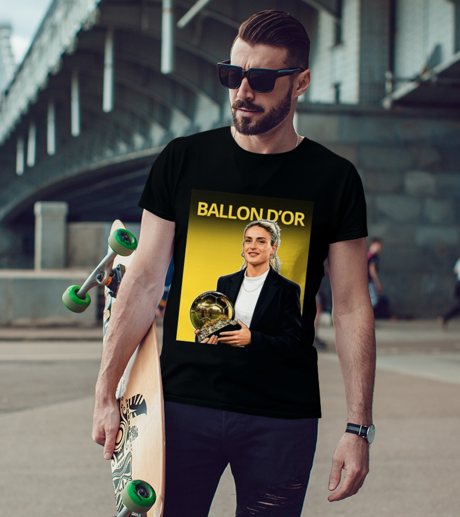 Alexia Putellas Ballon D'Or Winner 2021 2022 2026 T-Shirt