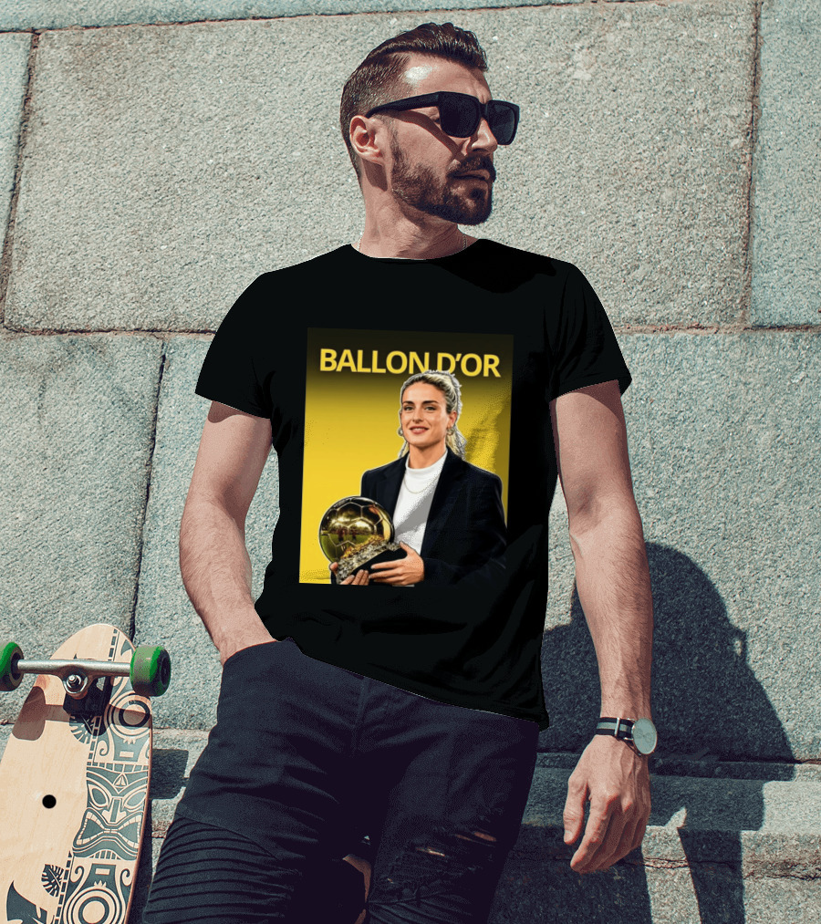 Alexia Putellas Ballon D'Or Winner 2021 2022 2026 T-Shirt
