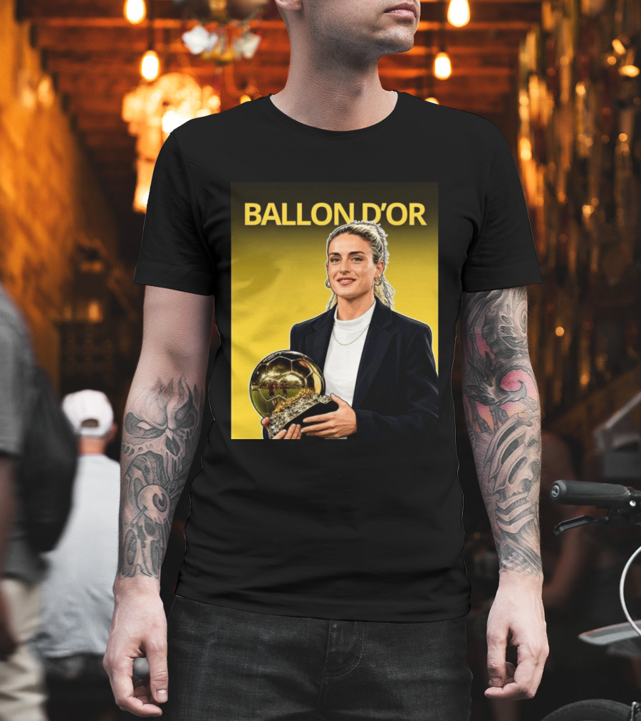 Alexia Putellas Ballon D'Or Winner 2021 2022 2026 T-Shirt