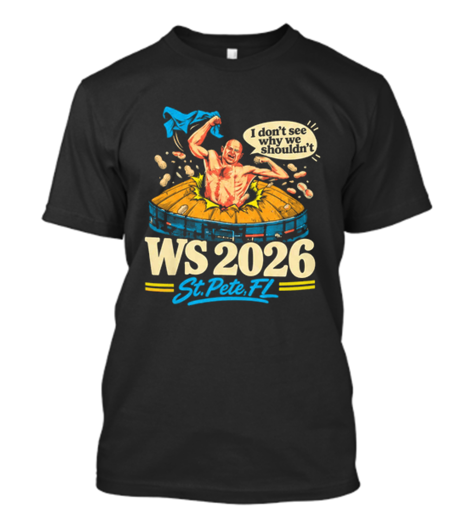 TB Rays WS 2026 I Don't See Why We Shouldn't St. Pete FL T-Shirt