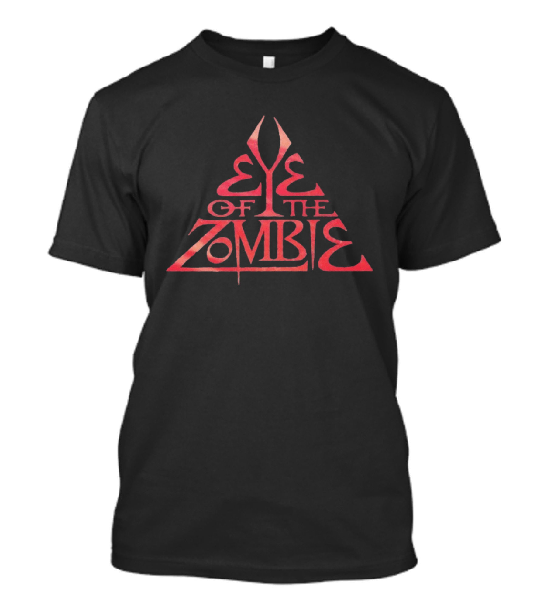 Eye Of The Zombie John Fogerty Rock Album Cover Triangle Red T-Shirt