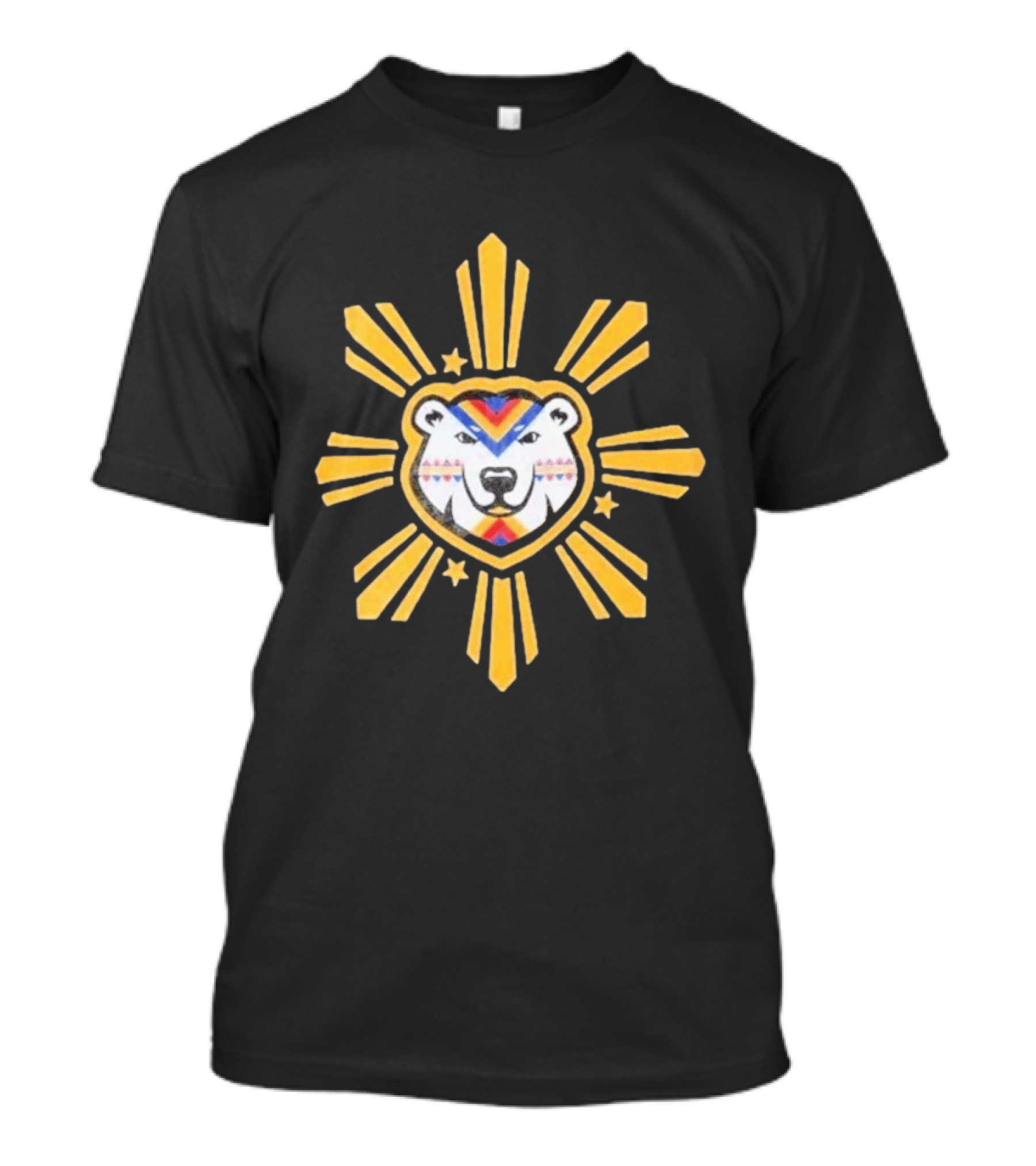 Winnipeg Sea Bears Filipino Sun And Bear T-Shirt