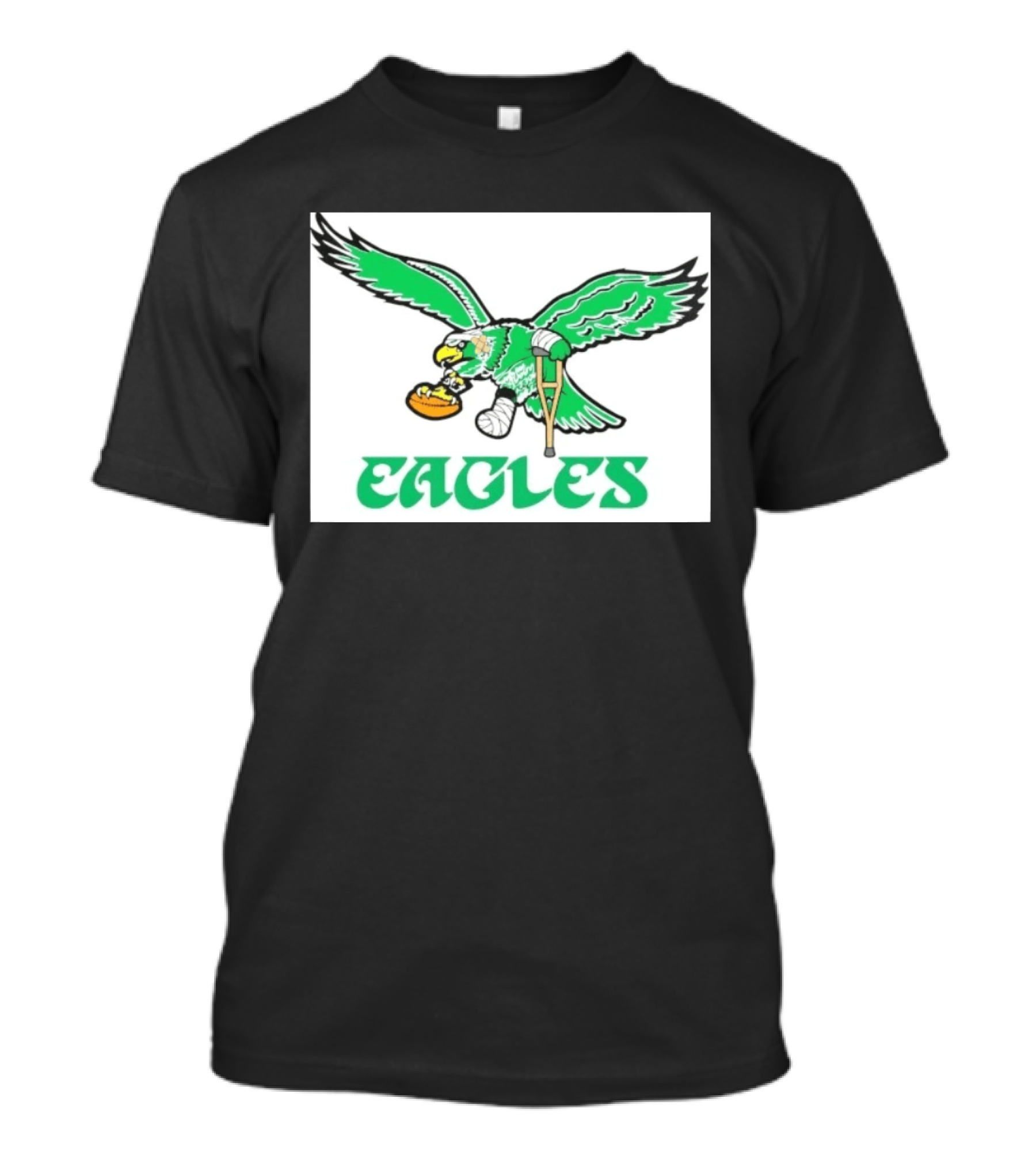 Philadelphia Eagles Injured Mascot Football T-Shirt