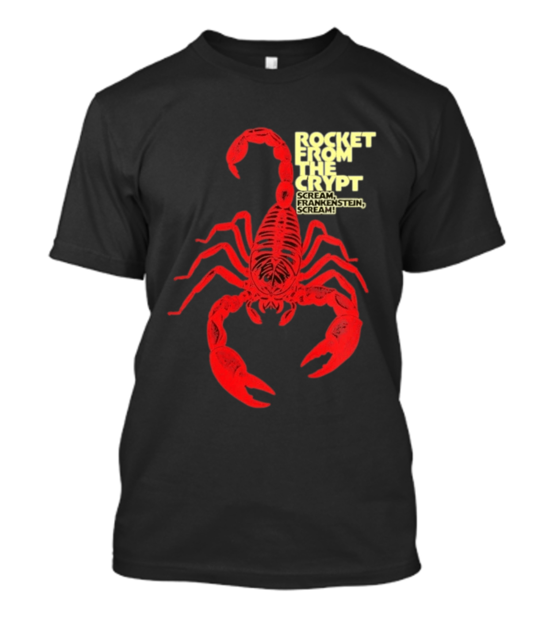 Rocket From The Crypt Scream Frankenstein Scream Scorpion T-Shirt