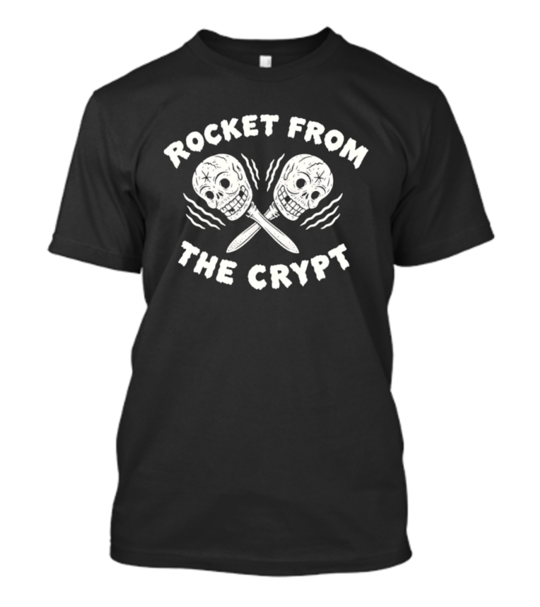Rocket From The Crypt Skull Maracas Crossbones Band T-Shirt