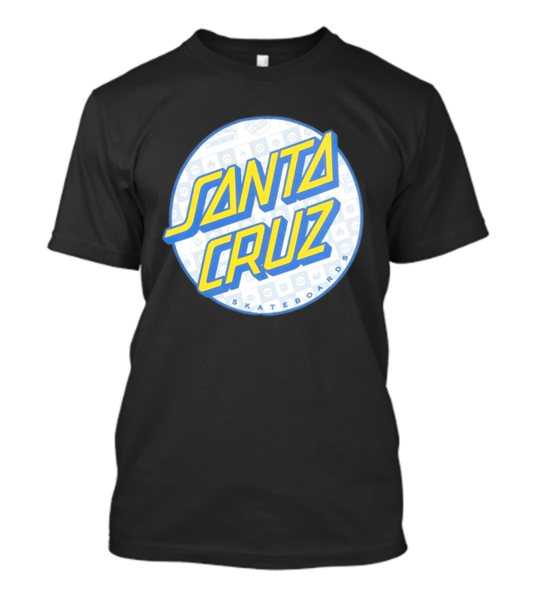 Santa Cruz Skateboards Pokémon Collaboration Circle T-Shirt