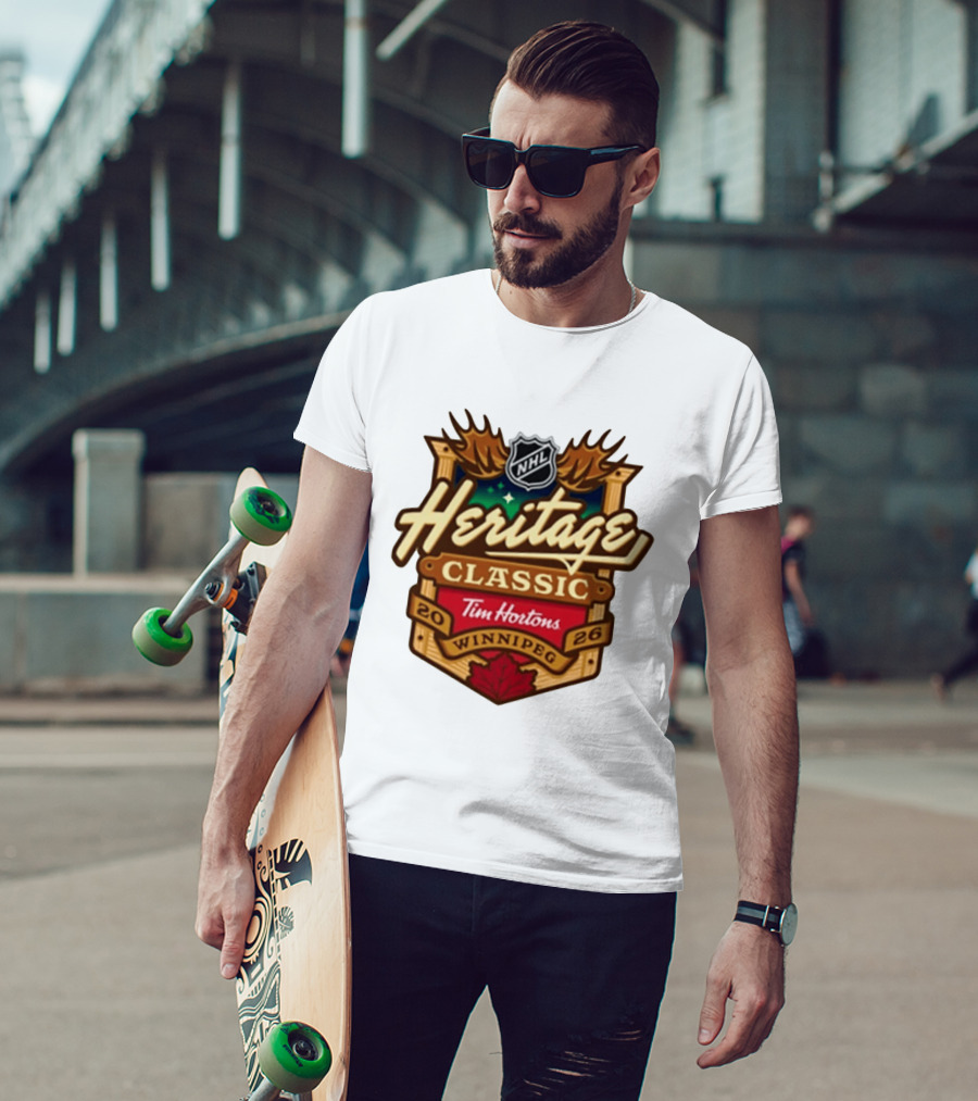 NHL Heritage Classic 2026 Tim Hortons Winnipeg T-Shirt