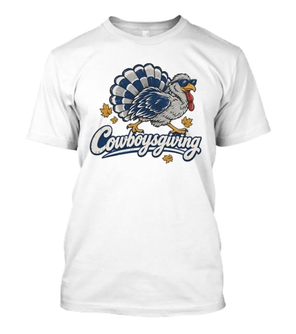 Cowboysgiving Thanksgiving Turkey Dallas Cowboys Sunglasses T-Shirt