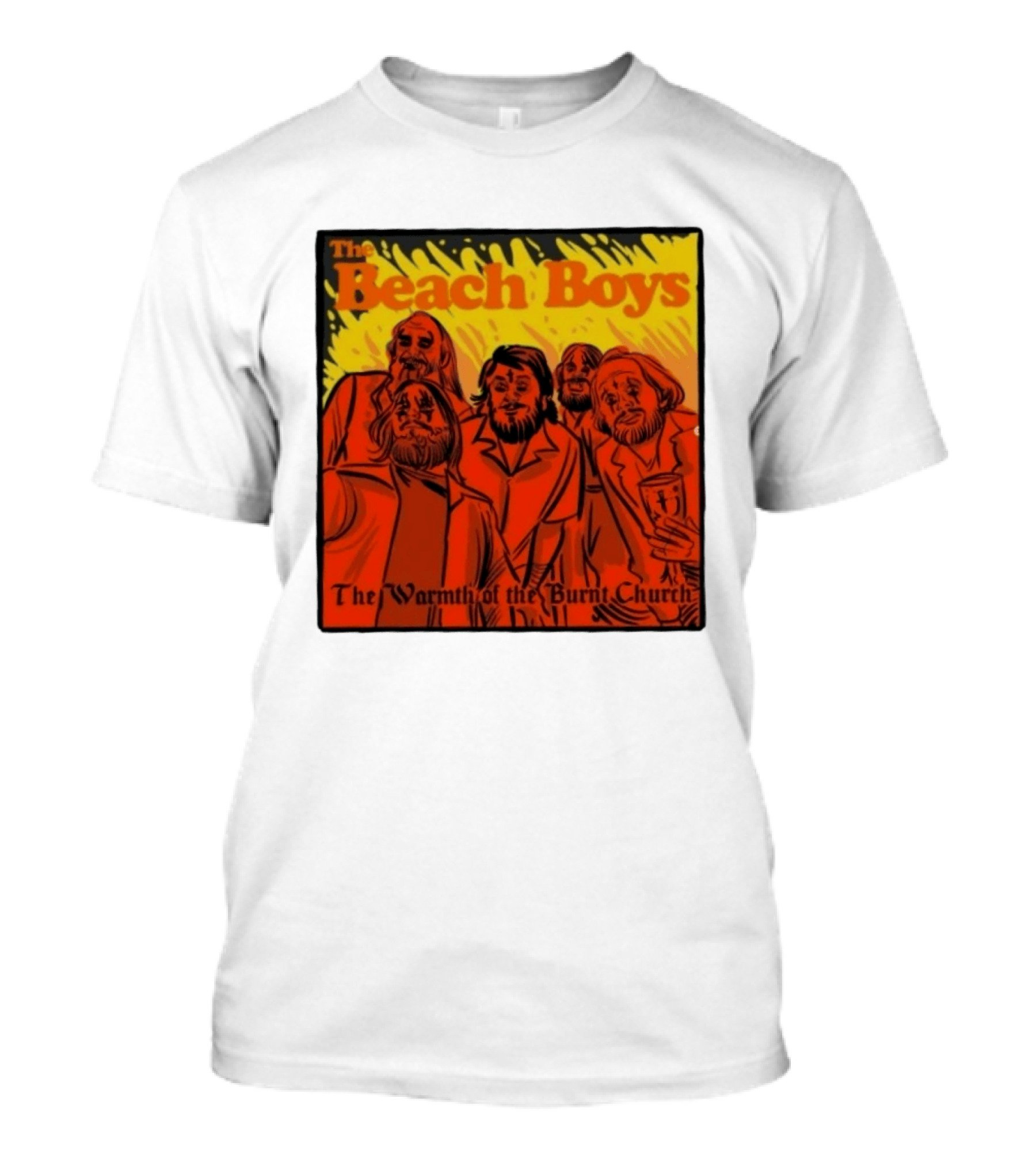 The Beach Boys The Warmth Of The Burnt Church Vintage Retro Band Merch T-Shirt