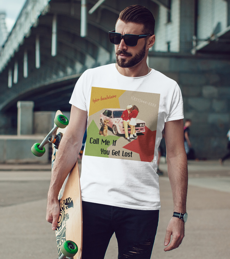 Tyler Baudelaire Call Me If You Get Lost 1(855)444-8888 T-Shirt