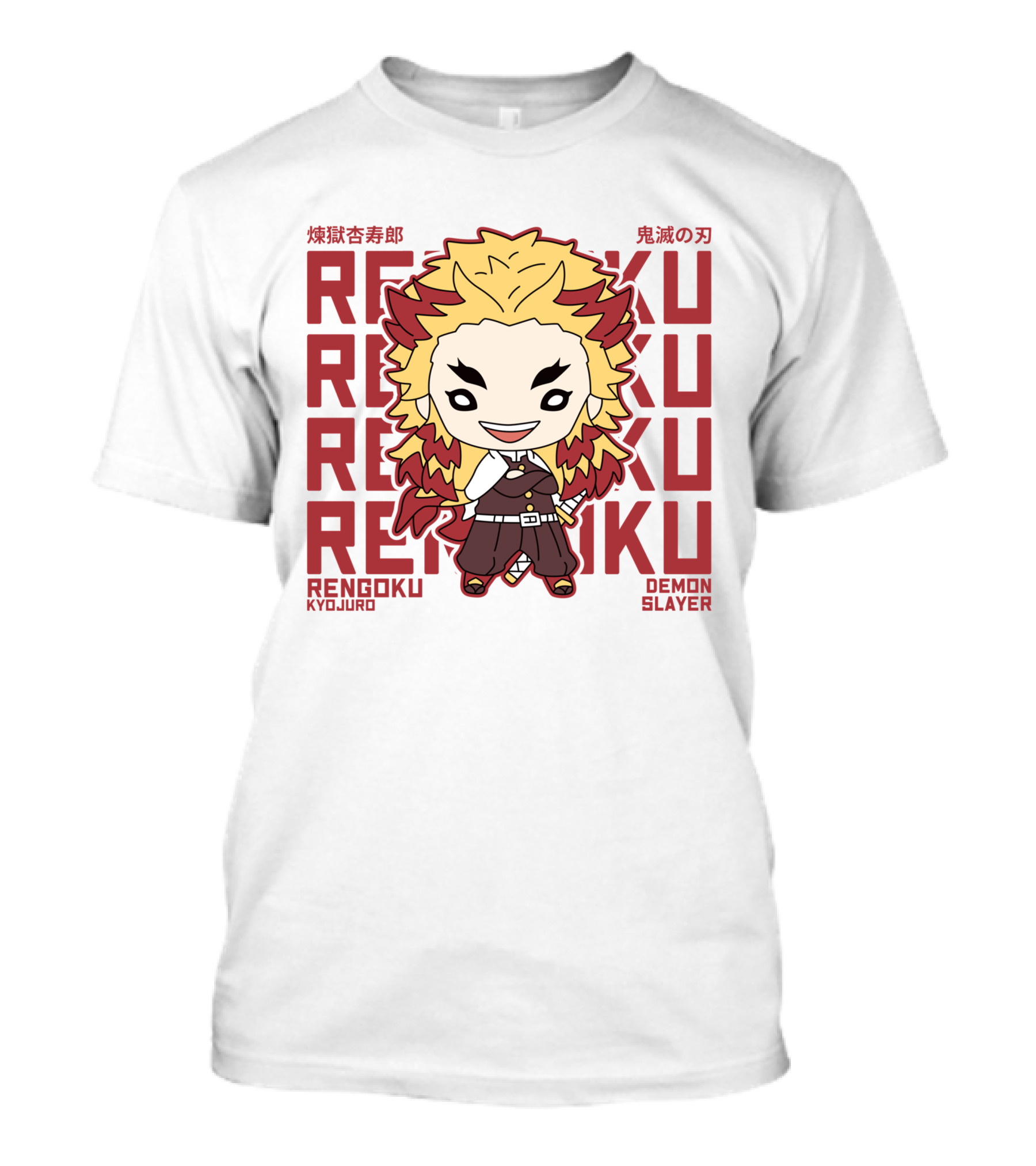 Rengoku Kyojuro Kimetsu No Yaiba Demon Slayer T-Shirt