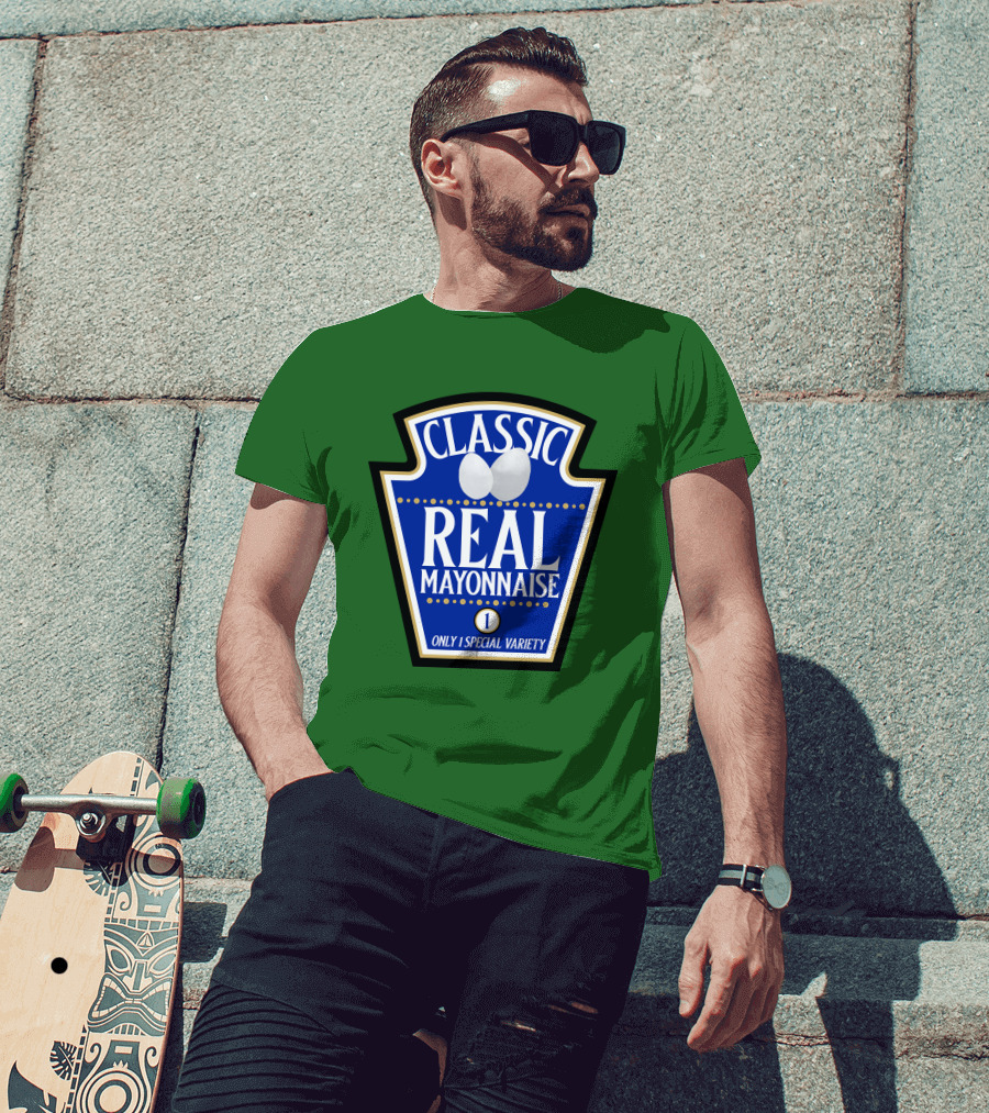 CLASSIC REAL MAYONNAISE ONLY 1 SPECIAL VARIETY Halloween Costume Matching Group Team T-Shirt