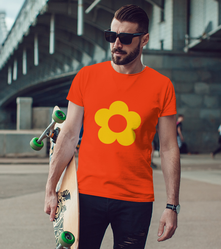Shortcake Orange Blossom Yellow Flower T-Shirt