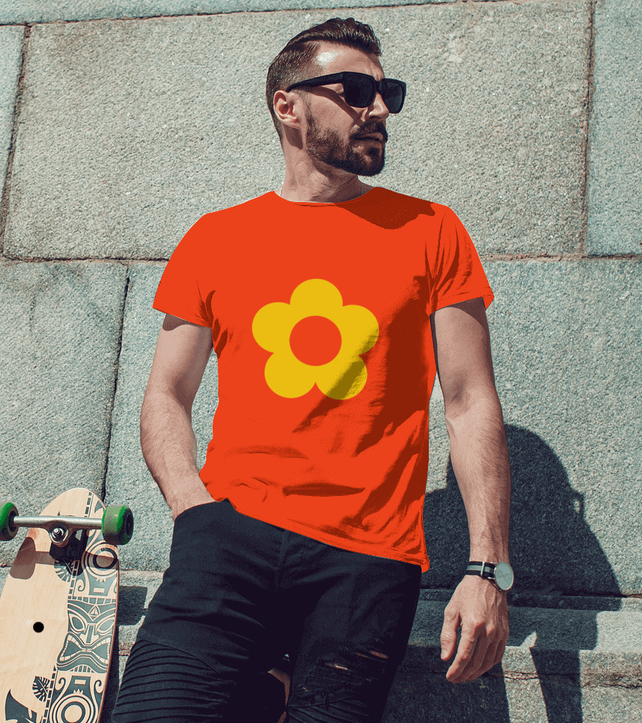 Shortcake Orange Blossom Yellow Flower T-Shirt