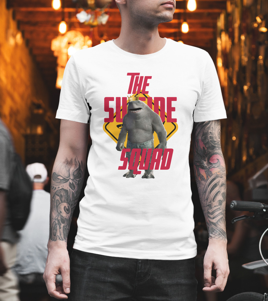King Shark The Suicide Squad Num Num Movies T-Shirt