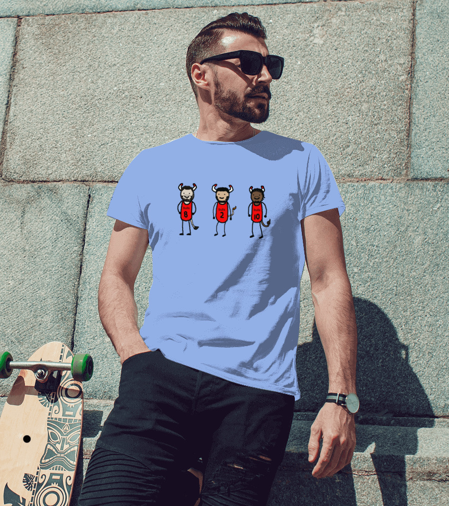 NBA Paint The Cattle Boys Zach Bovine Lonzo Bull Demoo DeRozan Bulls 8 2 10 T-Shirt