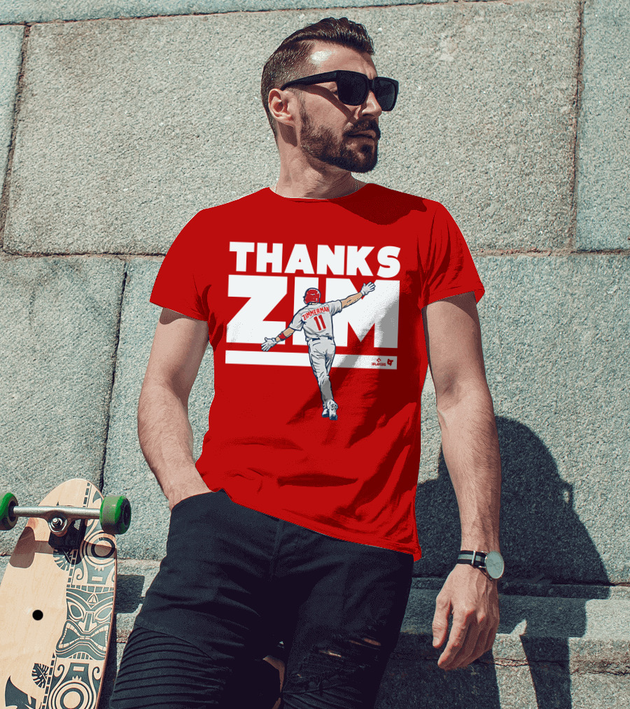 Ryan Zimmerman Thanks Zim Washington Nationals Fans Players Association T-Shirt