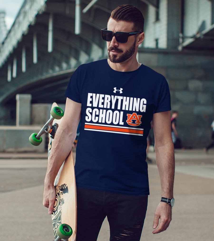 Everything School Auburn Football Under Armour Jarquez Hunter Derick Hall T-Shirt
