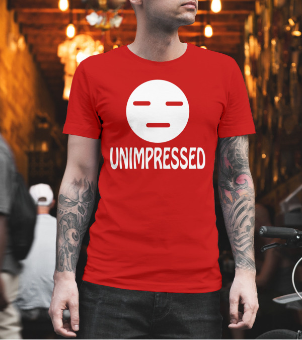 Unimpressed Mood Icon Carol Anne Talks Comics T-Shirt Unimpressed Mood Icon Carol Anne Talks Comics T-Shirt