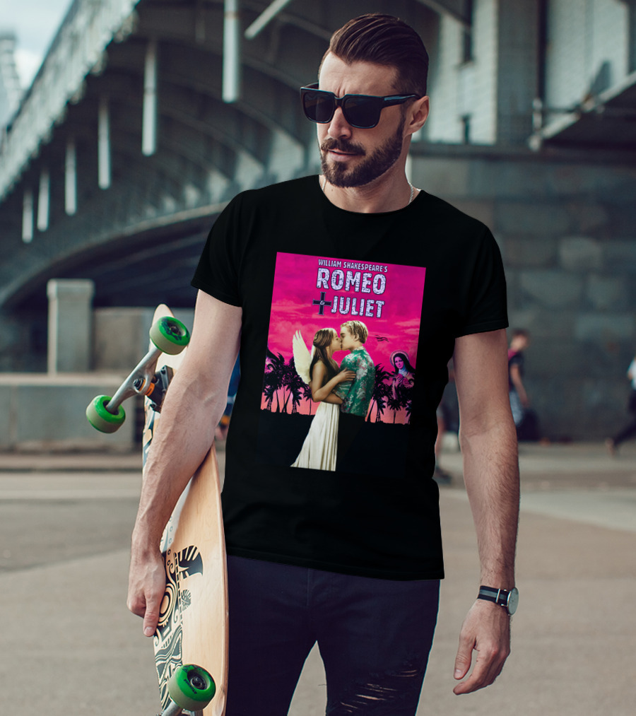 William Shakespeare's Romeo Juliet Ely Kreimendahl Tropical Angel Romance T-Shirt