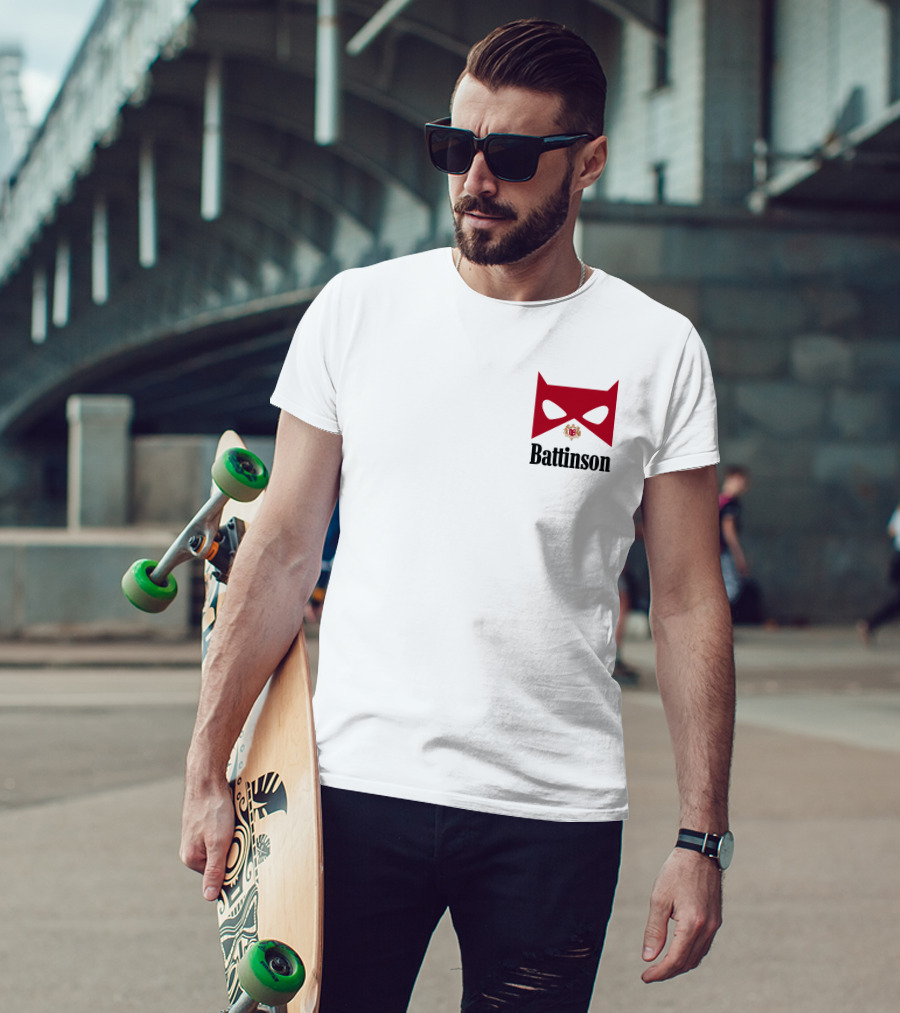 Battinson Mask Red T-Shirt