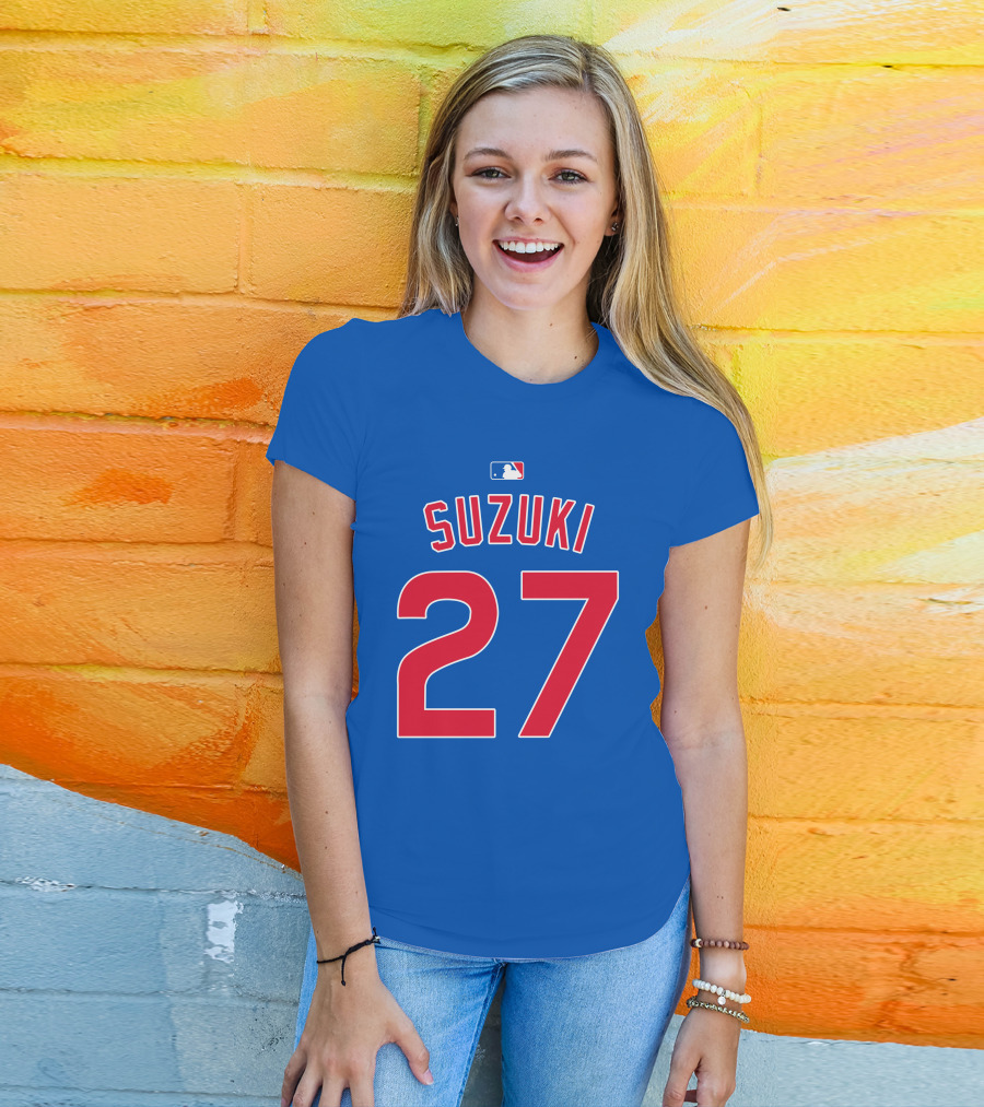 Obvious Merch Seiya Suzuki 27 MLB Jersey T-Shirt