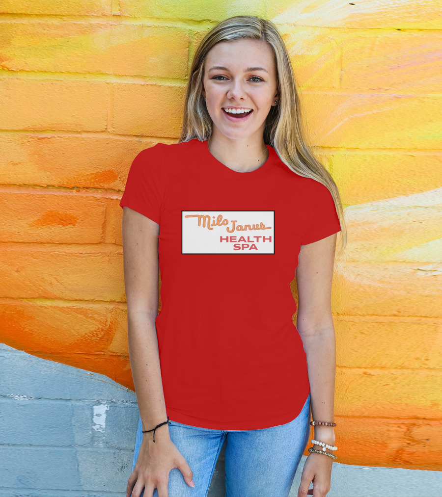 Milo Janus Health Spa Columbo Phile Classic TV Reference T-Shirt