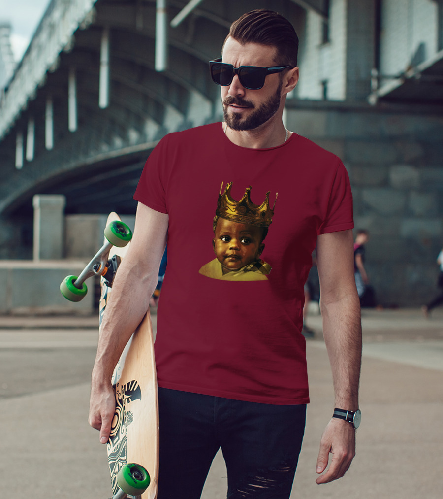 Empire Merch Young Dolph King Of Memphis Baby Crown T-Shirt