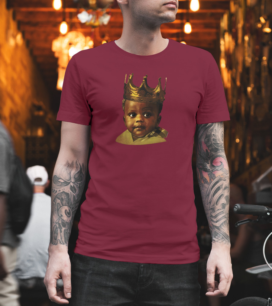 Empire Merch Young Dolph King Of Memphis Baby Crown T-Shirt