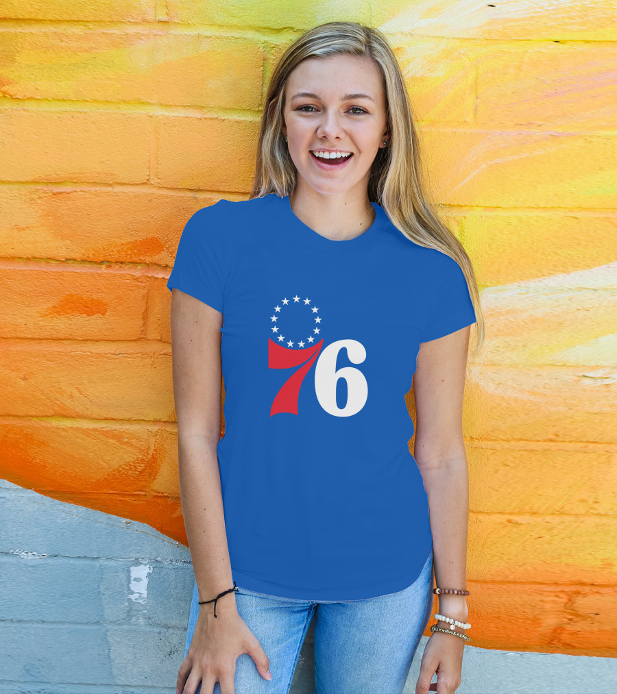Philadelphia 76ers Furkan Korkmaz Stars T-Shirt