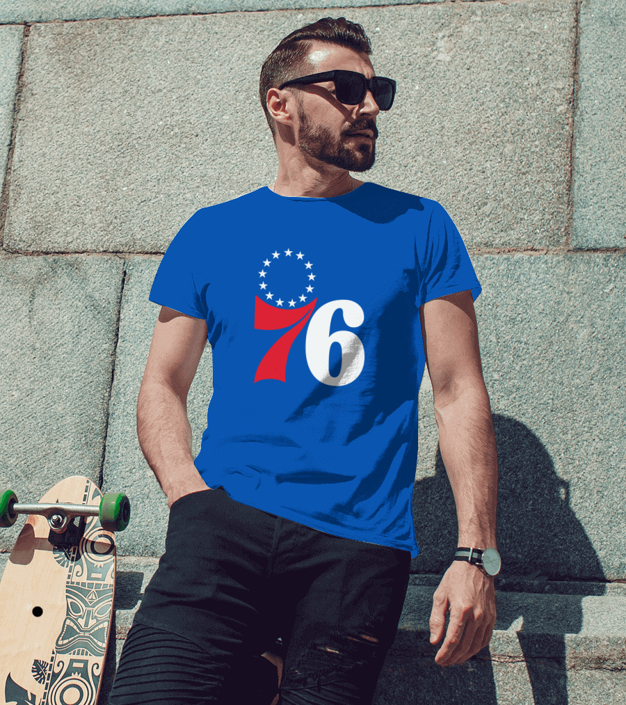 Philadelphia 76ers Furkan Korkmaz Stars T-Shirt