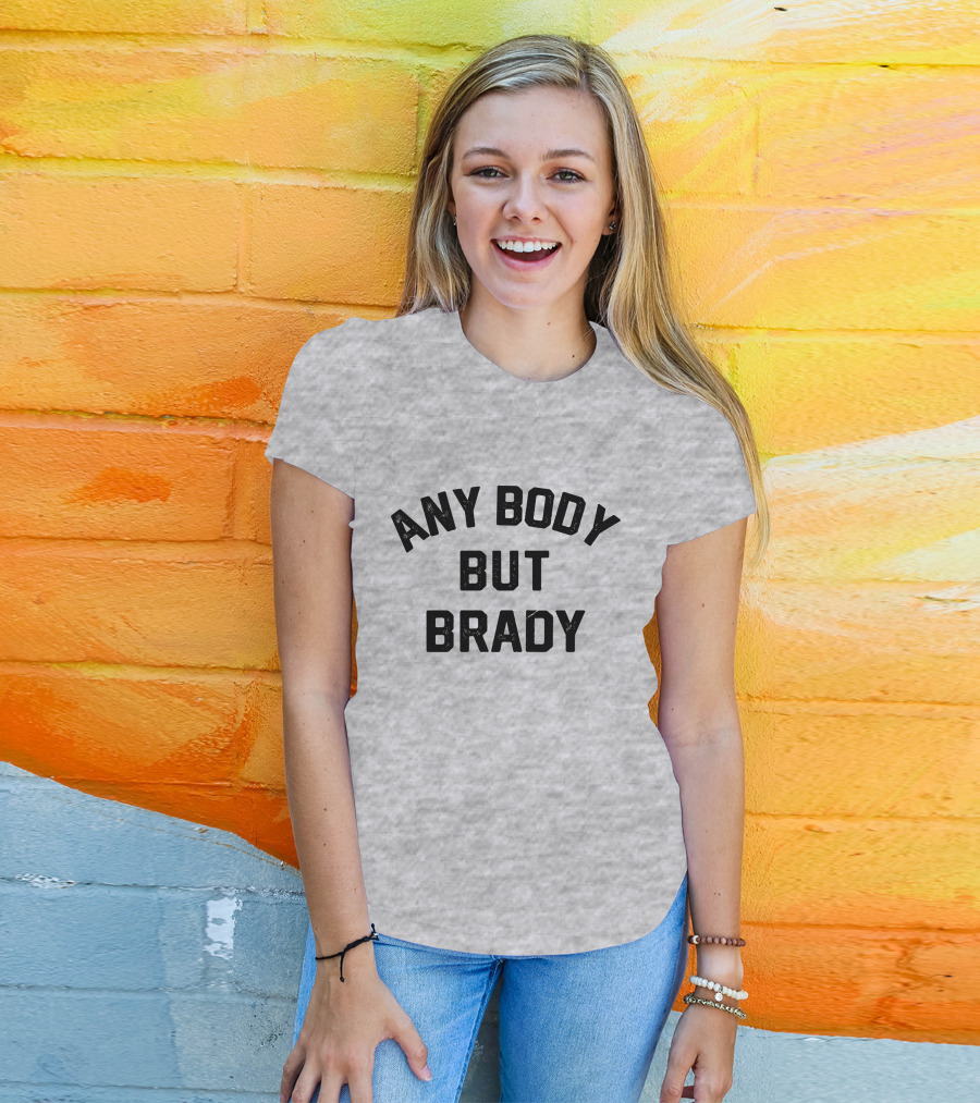 Steel City Anybody But Brady Football Fan Pittsburgh Dad T-Shirt