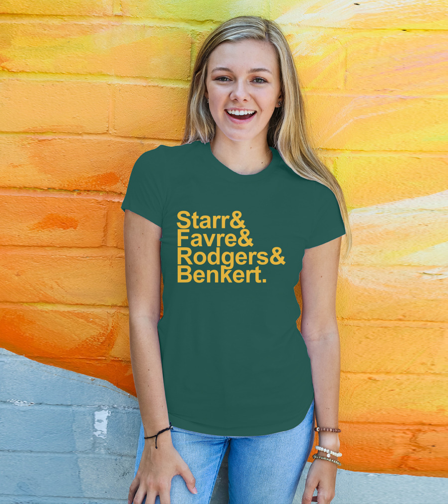 Starr Favre Rodgers Benkert Campeche Collective Merch T-Shirt