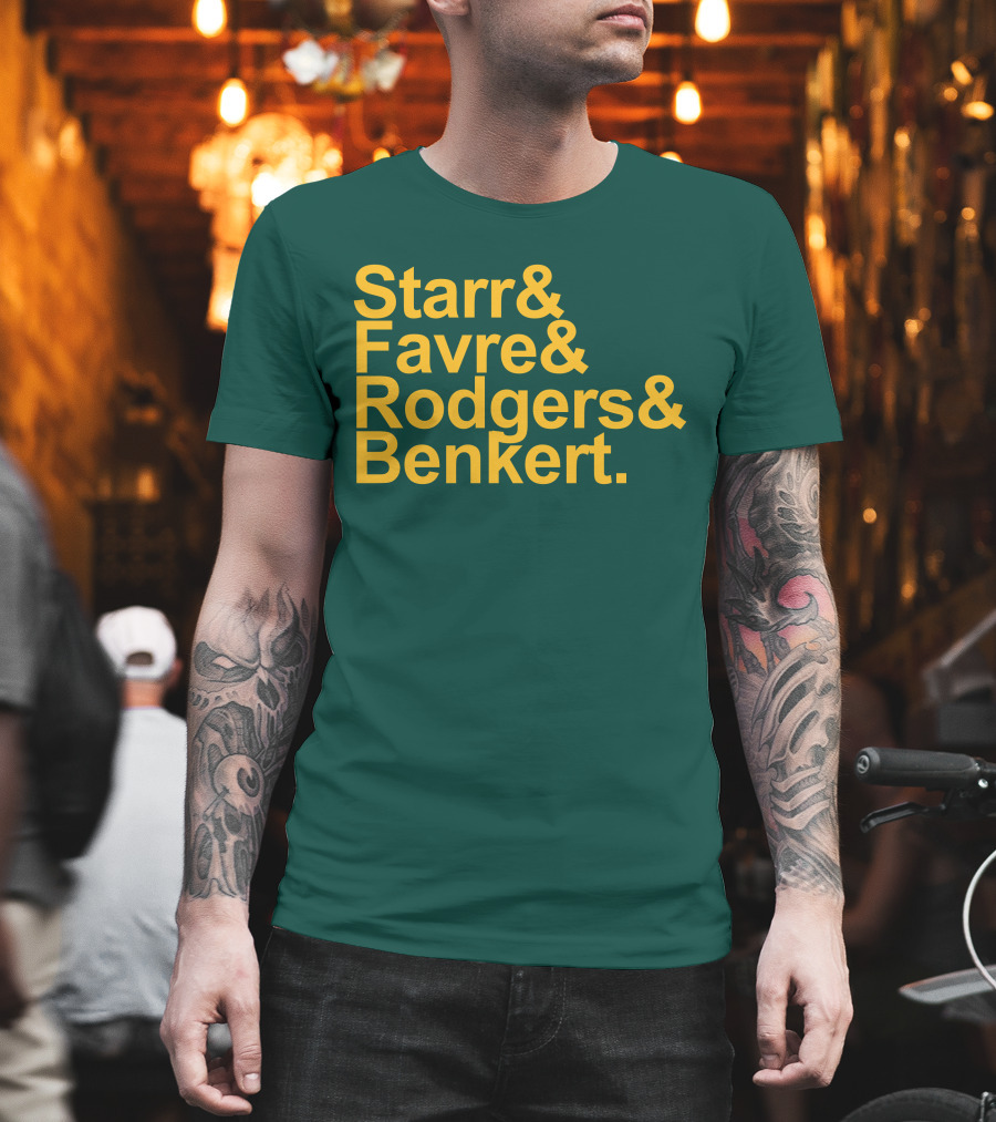 Starr Favre Rodgers Benkert Campeche Collective Merch T-Shirt