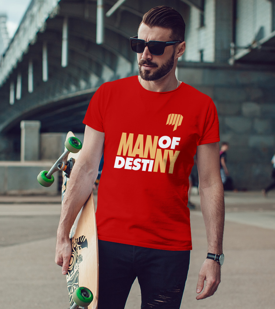 Manny Pacquiao Man Of Destiny Boxingnewsed T-Shirt