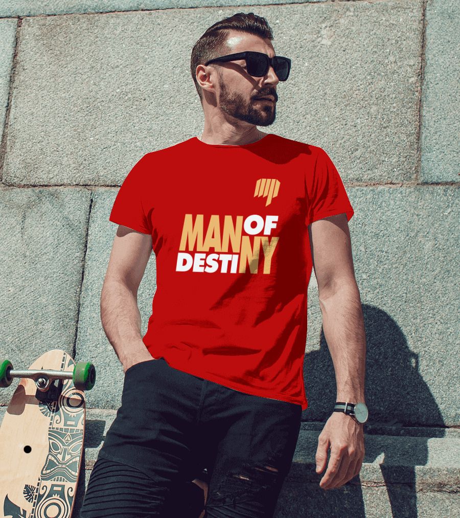 Manny Pacquiao Man Of Destiny Boxingnewsed T-Shirt