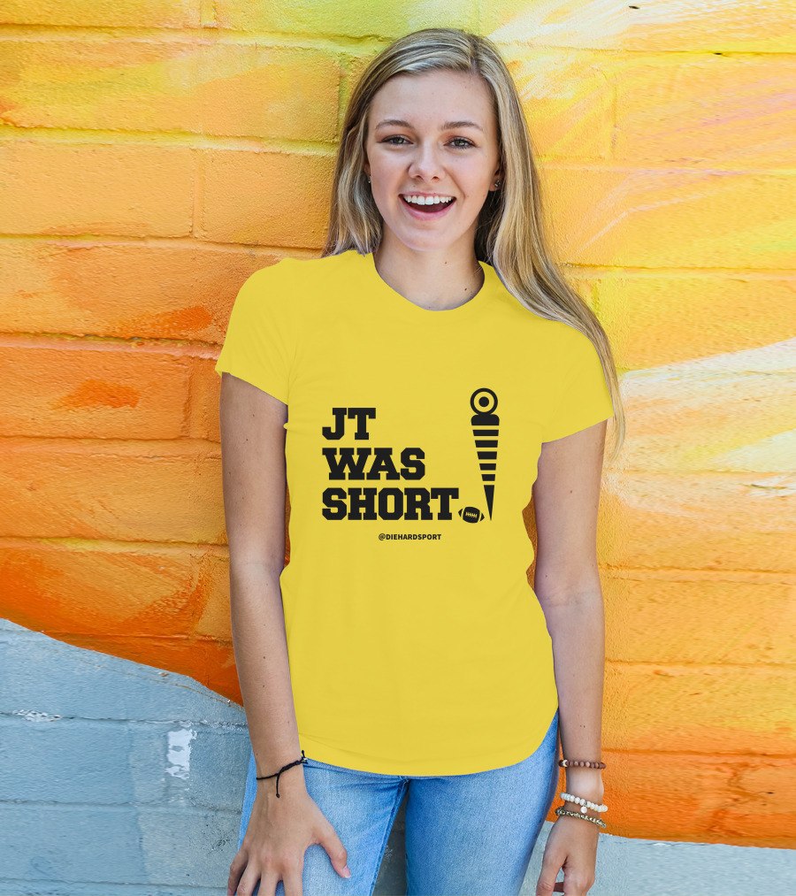JT Was Short @DiehardSport Football Marker T-Shirt
