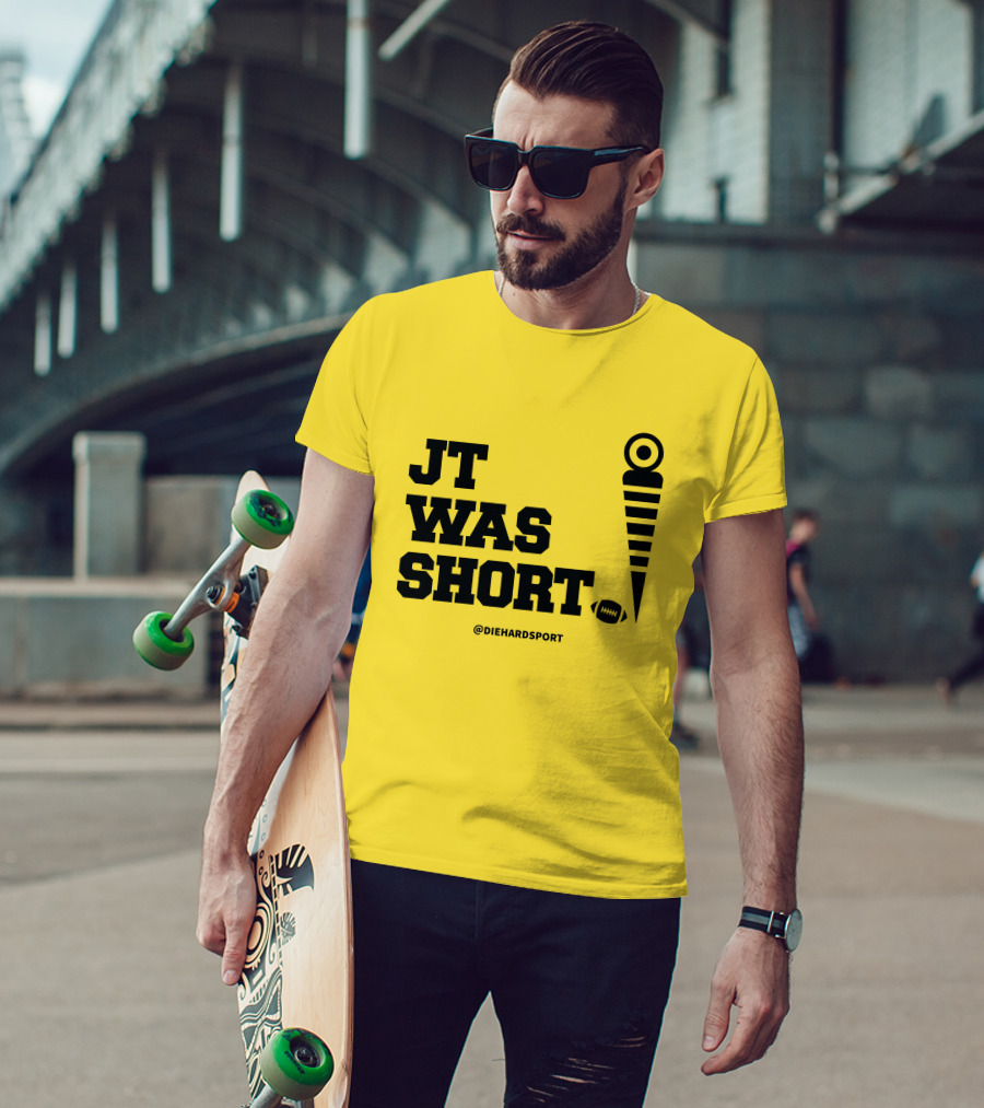 JT Was Short @DiehardSport Football Marker T-Shirt
