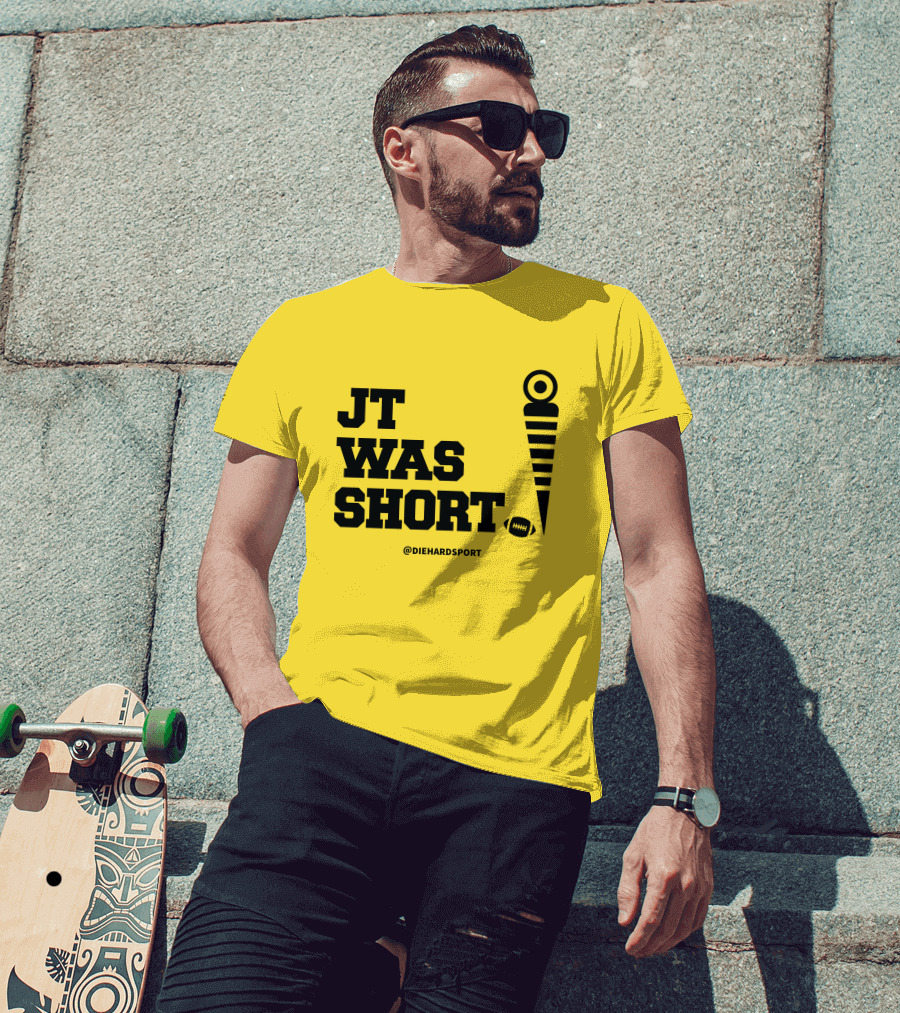 JT Was Short @DiehardSport Football Marker T-Shirt
