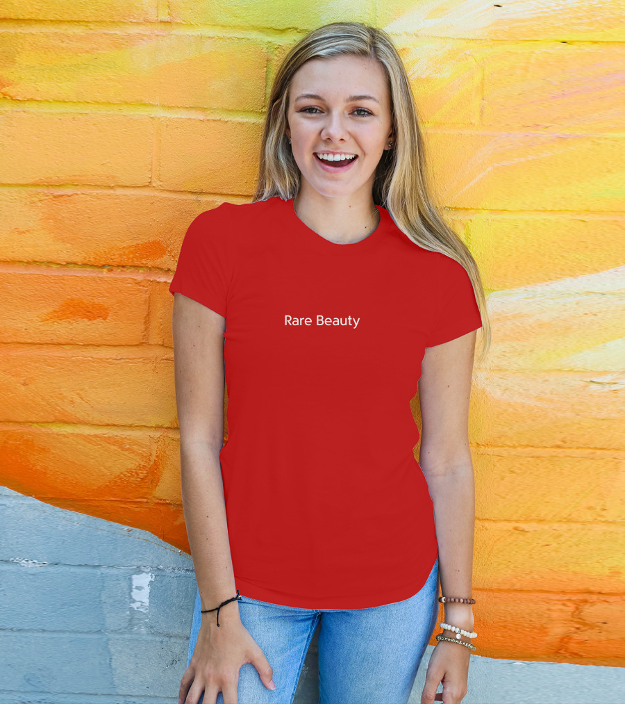 Rare Beauty Emrah Skinnysel Red T-Shirt