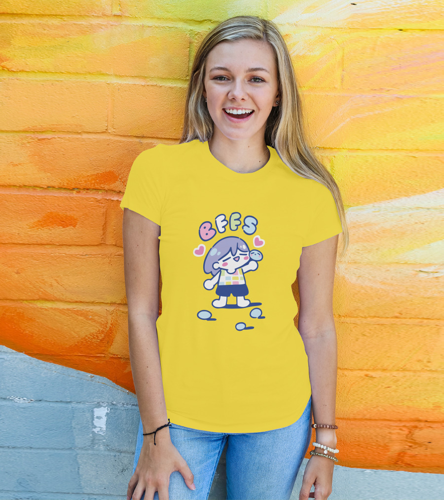 Omori Merch BFFs Kel And Friend Omocat Shop Merch T-Shirt