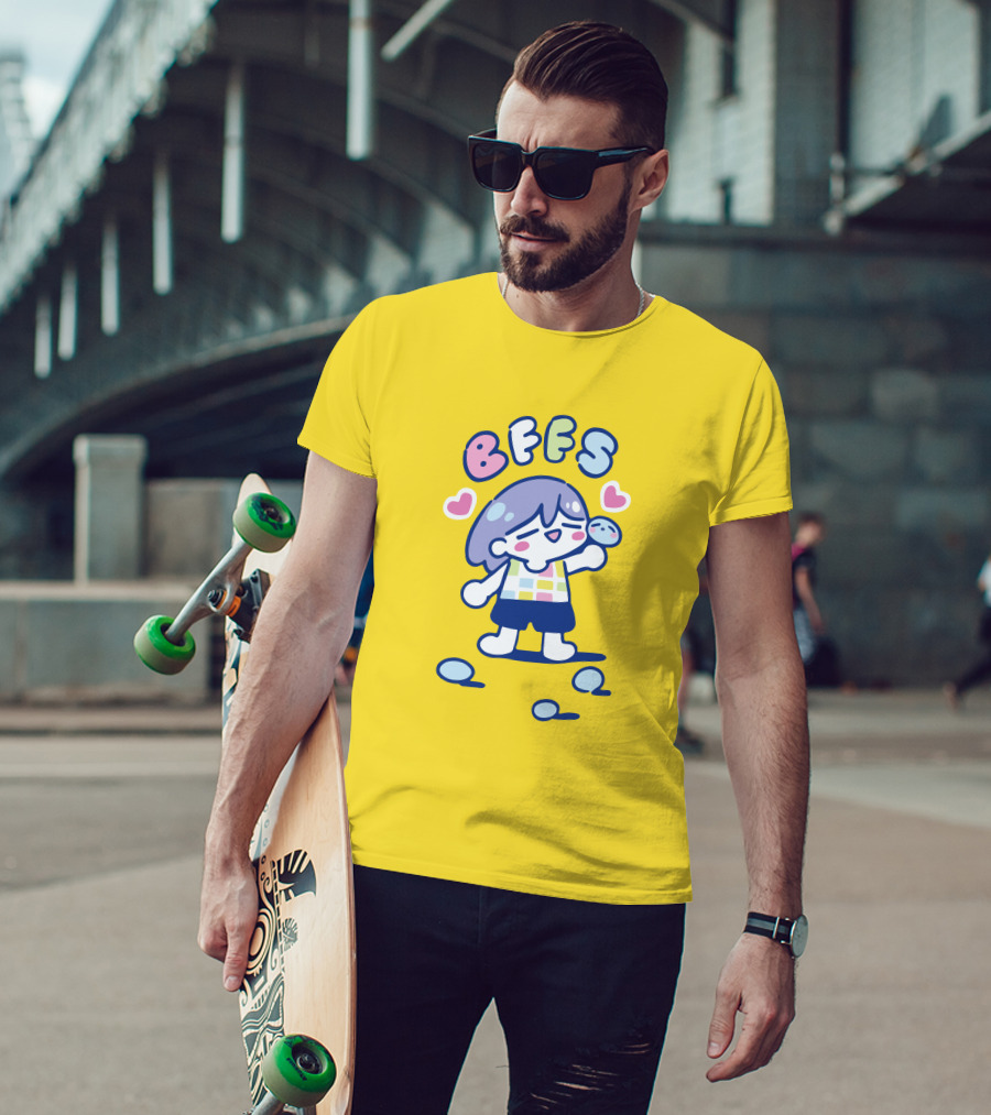 Omori Merch BFFs Kel And Friend Omocat Shop Merch T-Shirt