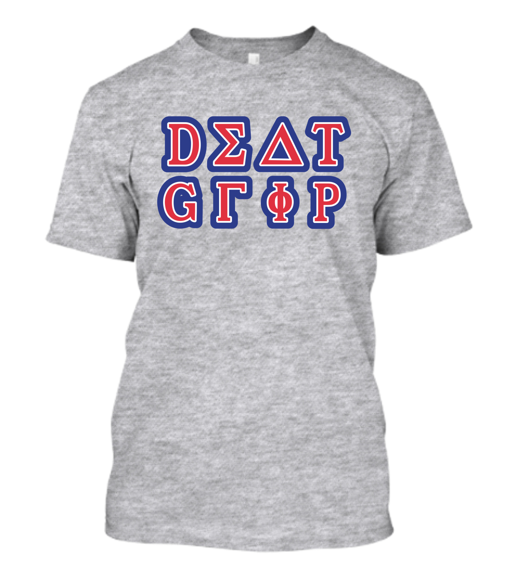 Hellomerch Death Grips Merch College Heather Grey Delta Sigma Theta Gamma Phi Rho T-Shirt
