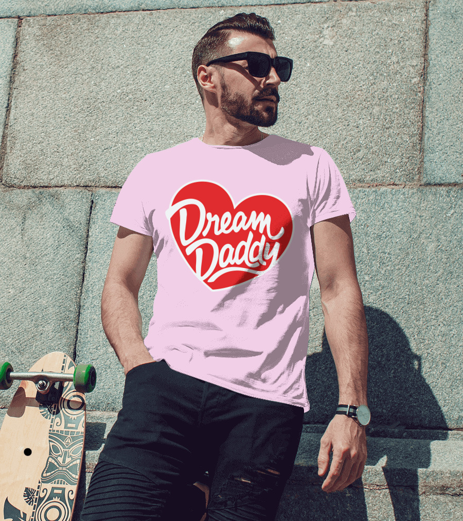 Thatonenerdygay Dream Daddy Heart T-Shirt