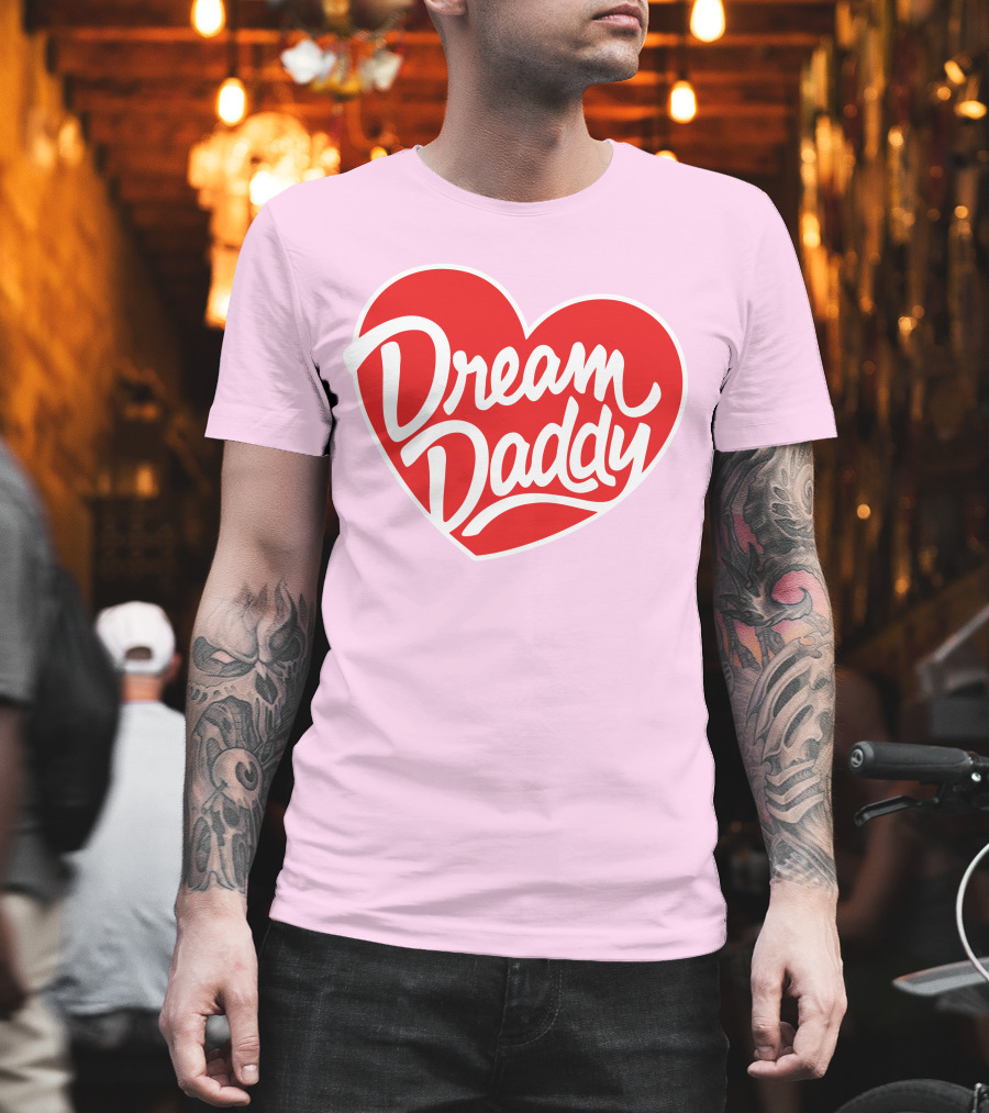 Thatonenerdygay Dream Daddy Heart T-Shirt