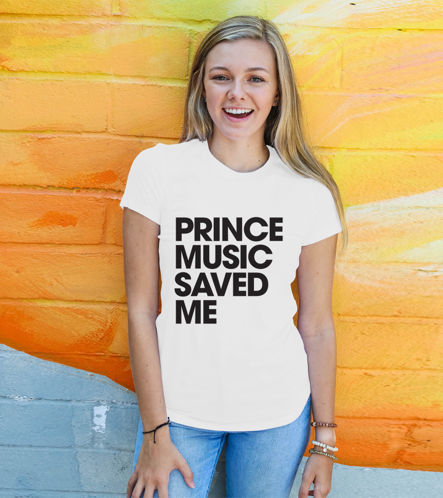 Princelivethebest Prince Music Saved ME T-Shirt