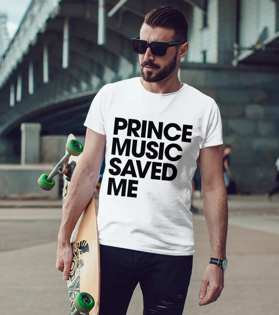 Princelivethebest Prince Music Saved ME T-Shirt