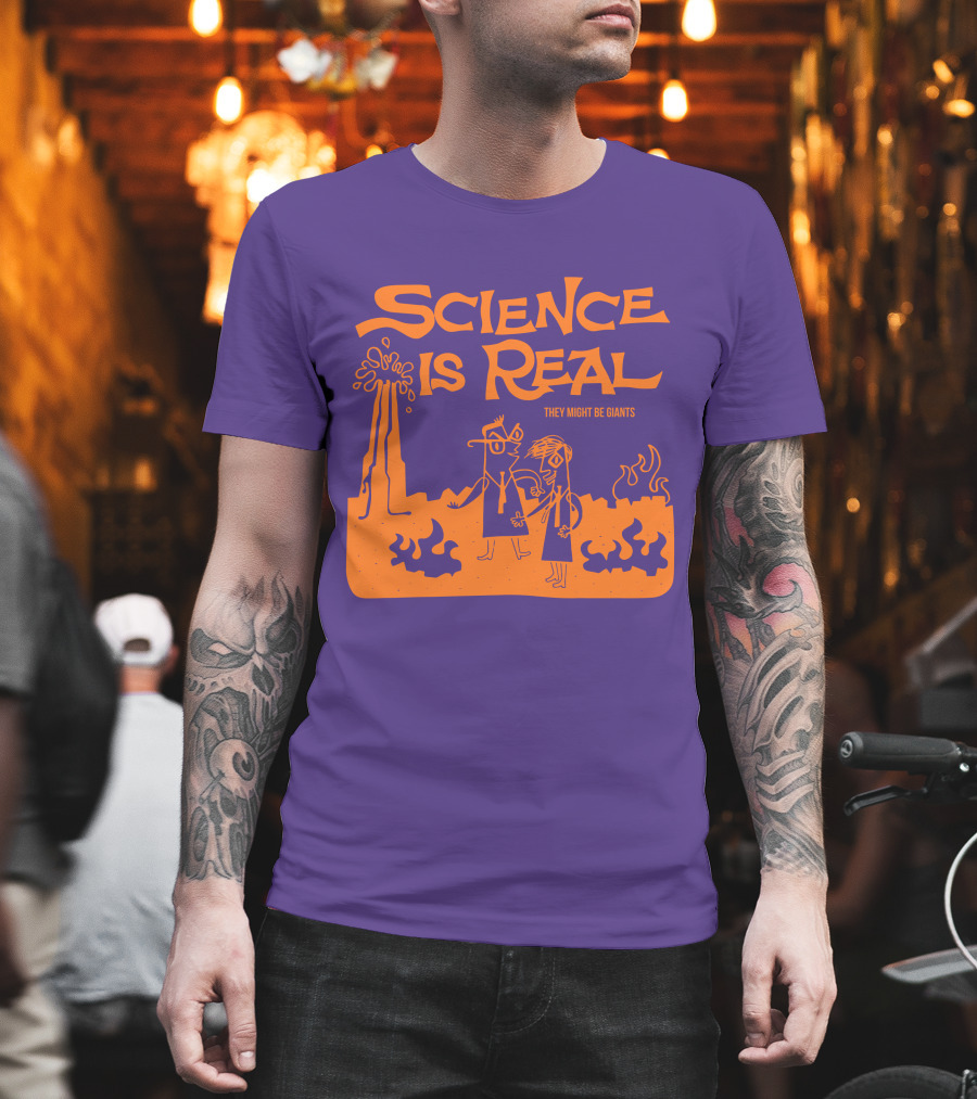 They Might Be Giants Science Is Real TMBGshop Merch T-Shirt