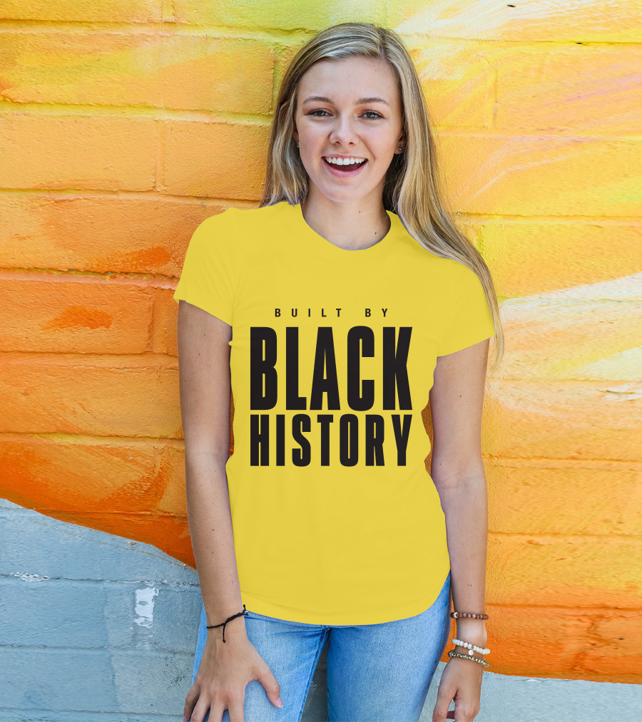 Los Angeles Lakers Carmelo Anthony Built By Black History T-Shirt