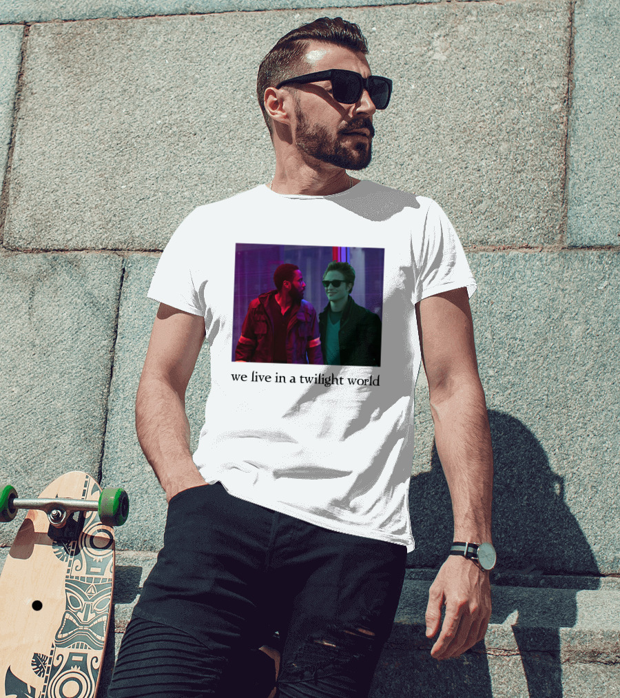 Tenet Twilight World We Live In T-Shirt